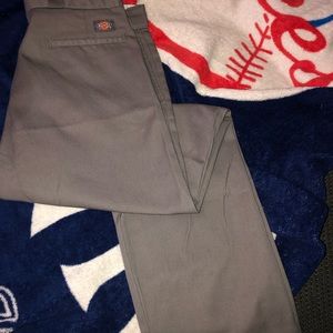 Grey dickies work pants